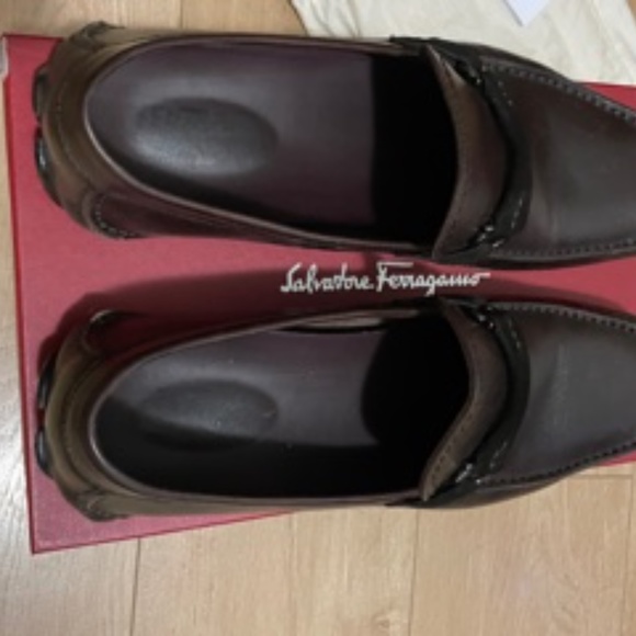 Salvatore Ferragamo Granprix loafers - size 11.5 - Picture 4 of 4